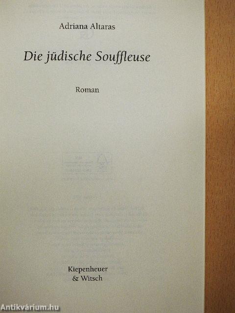 Die jüdische Souffleuse