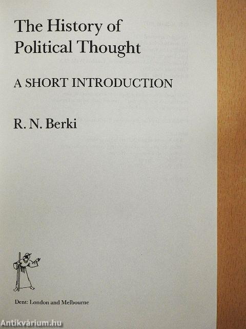 The History of Political Thought