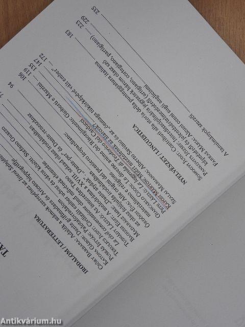 Italianistica Debreceniensis VI.