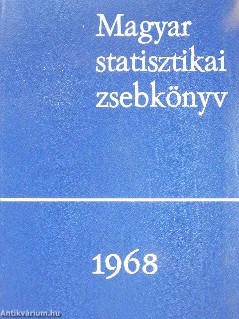 Magyar statisztikai zsebkönyv 1968.