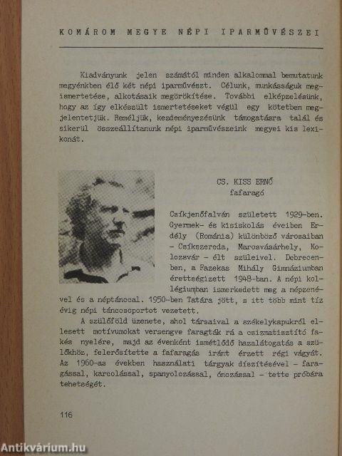Komárom Megyei Néprajzi Füzetek 2.