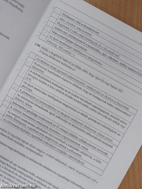 Példatár a gazdasági informatika alapjaihoz