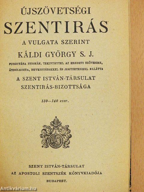 Újszövetségi Szentirás