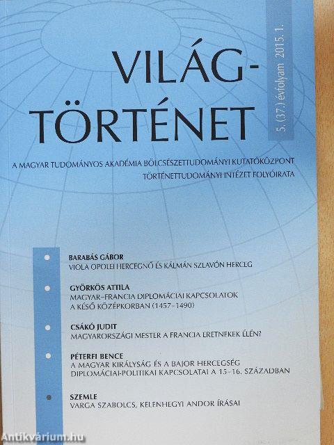 Világtörténet 2015/1-4.