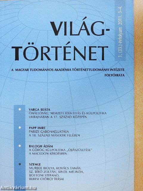Világtörténet 2011/3-4.