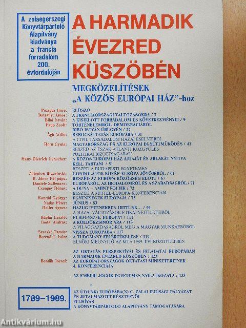 A harmadik évezred küszöbén