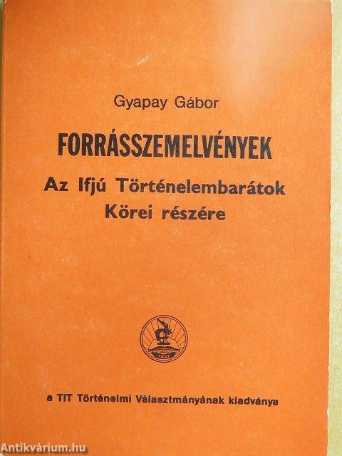 Forrásszemelvények