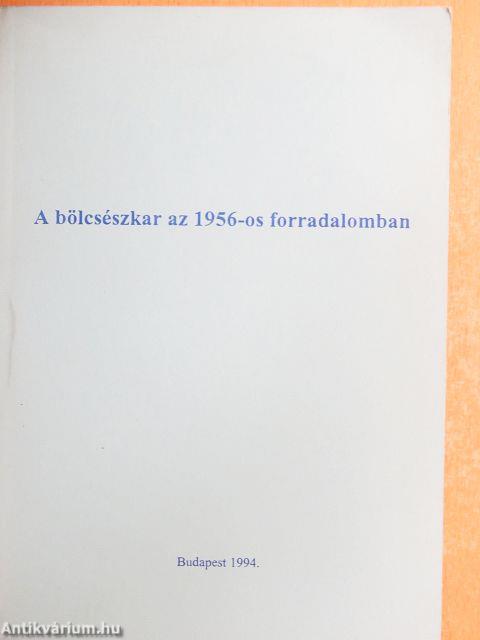 A bölcsészkar az 1956-os forradalomban
