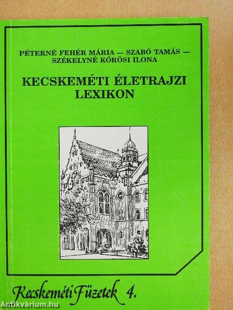 Kecskeméti életrajzi lexikon
