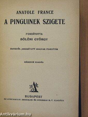 A pinguinek szigete