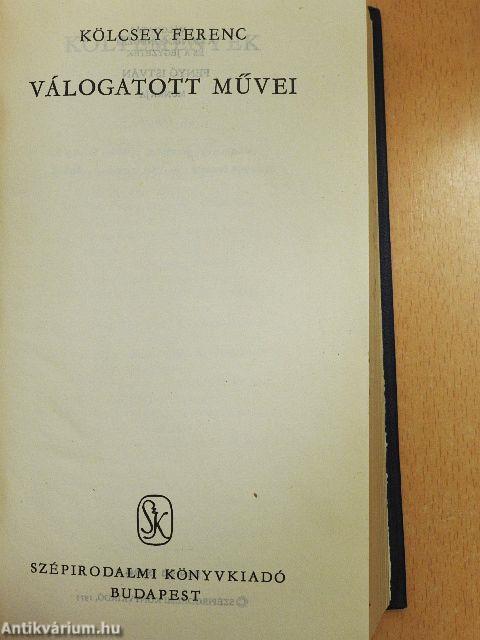 Kölcsey Ferenc válogatott művei