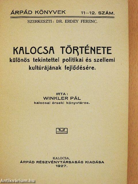 Kalocsa története