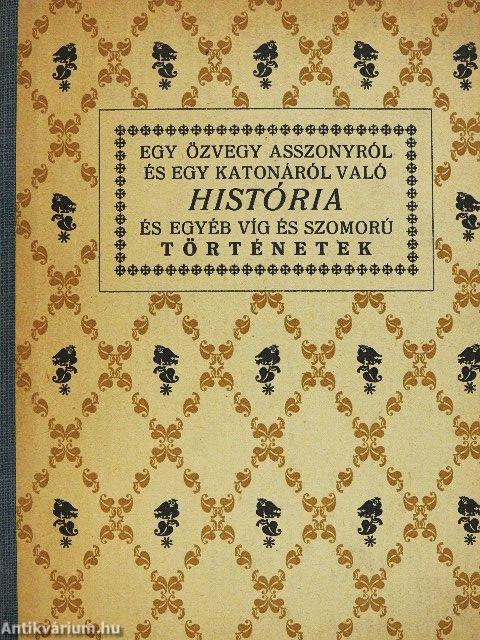 Egy özvegyasszonyról és egy katonáról való história