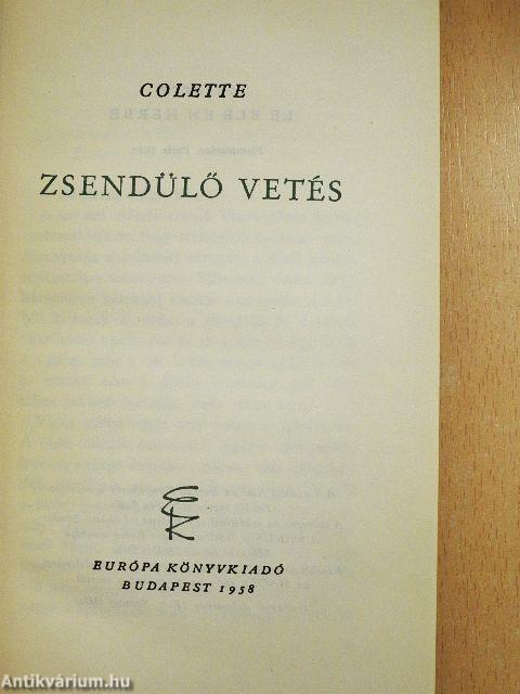 Zsendülő vetés