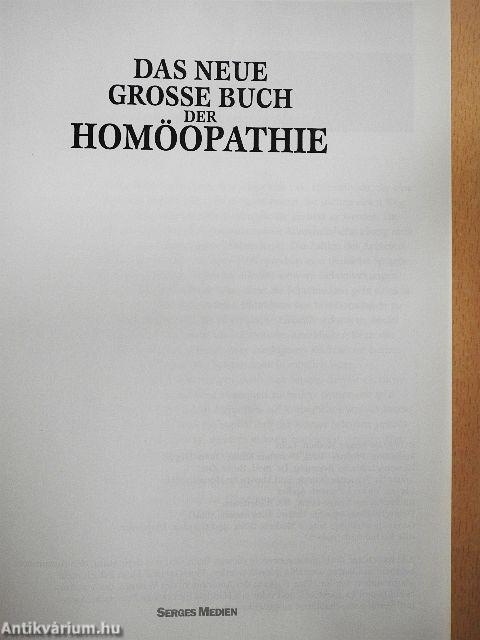 Das Neue Grosse Buch der Homöopathie