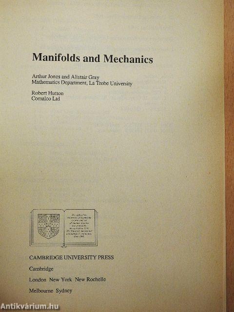Manifolds and Mechanics