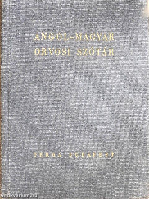 Angol-magyar orvosi szótár