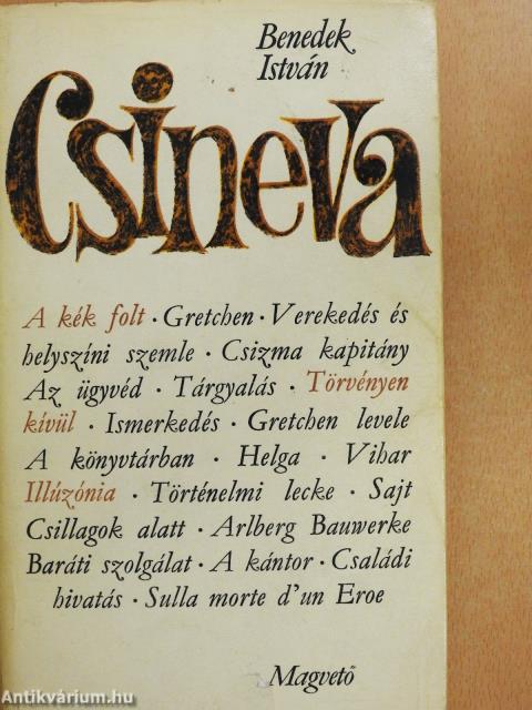 Csineva I-III. (dedikált példány)