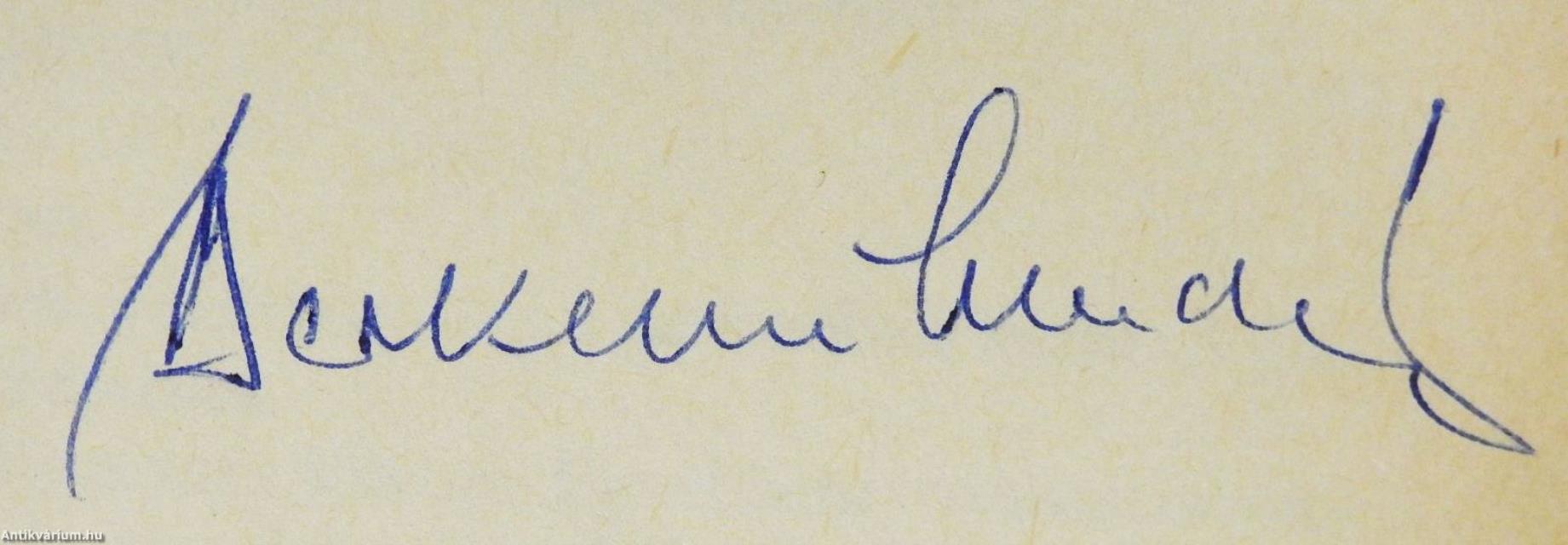 Útlevél a pokolba (dedikált példány)