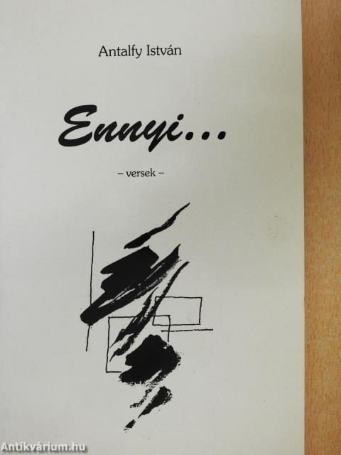 Ennyi... (dedikált példány)