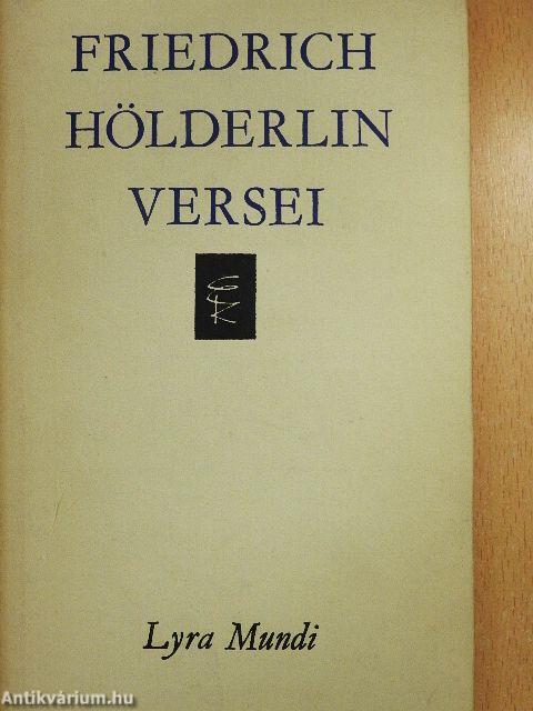 Friedrich Hölderlin versei