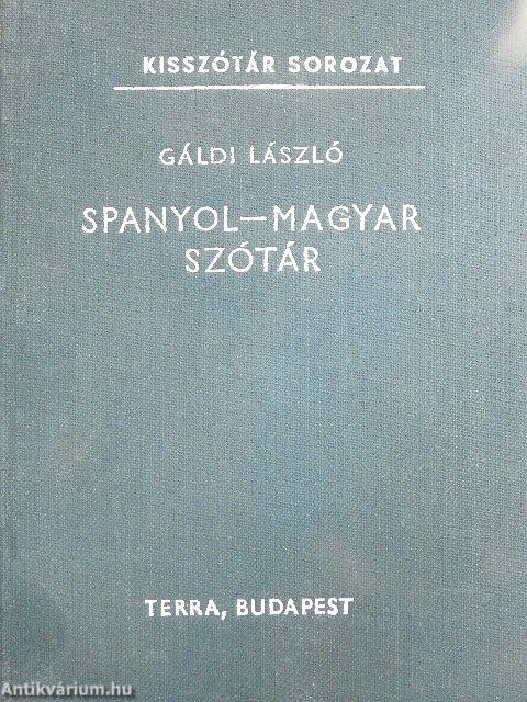 Spanyol-magyar szótár