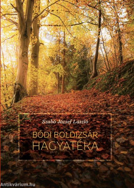 Bódi Boldizsár hagyatéka