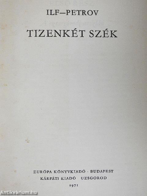 Tizenkét szék