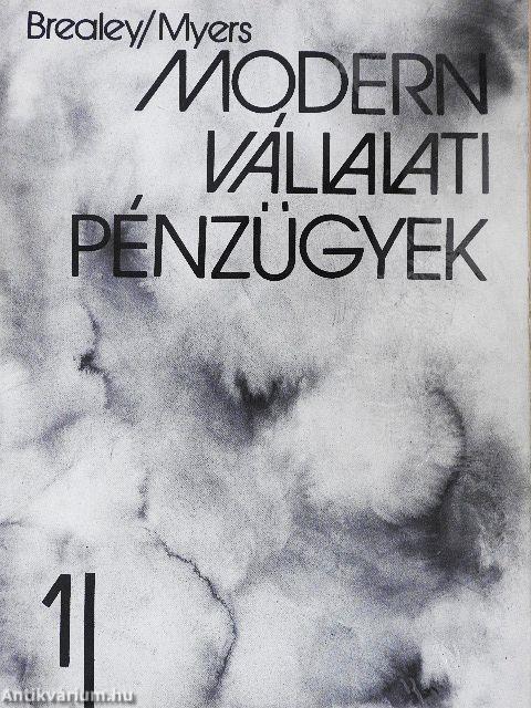Modern vállalati pénzügyek 1.