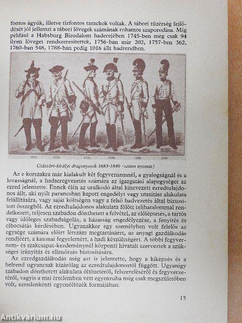 Csaták, hadvezérek, katonák a XVIII. században
