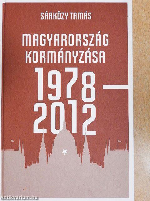 Magyarország kormányzása 1978-2012