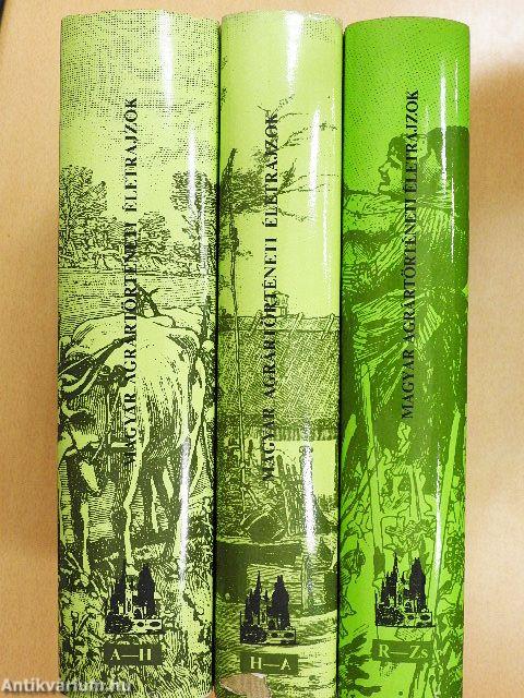 Magyar agrártörténeti életrajzok I-III.