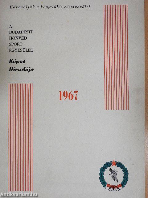A Budapesti Honvéd Sport Egyesület Képes Híradója 1967