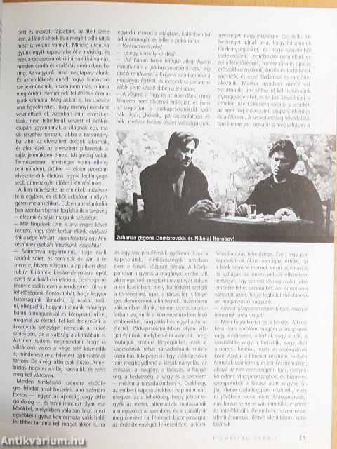 Filmvilág 2009. január