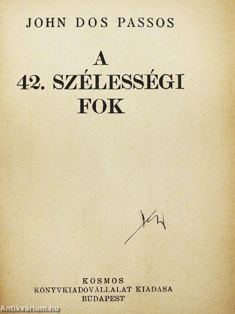 A 42. szélességi fok