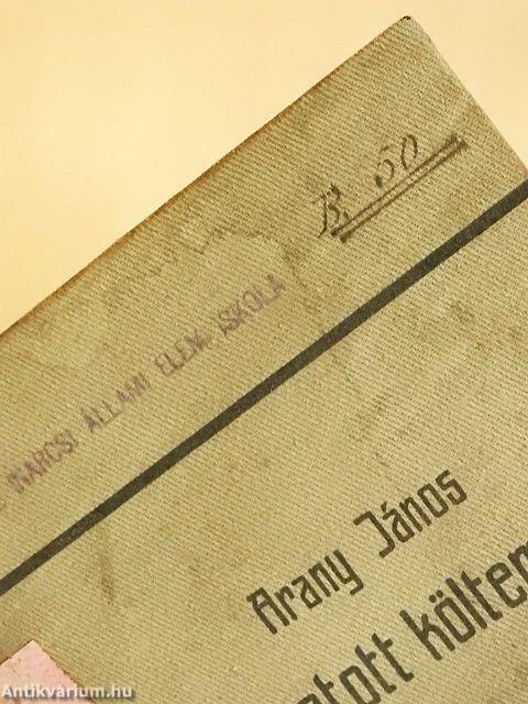 Arany János válogatott költeményei