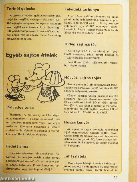 Fakanál - 101 sajtos ételrecept