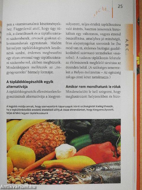 A nélkülözhetetlen vitaminok