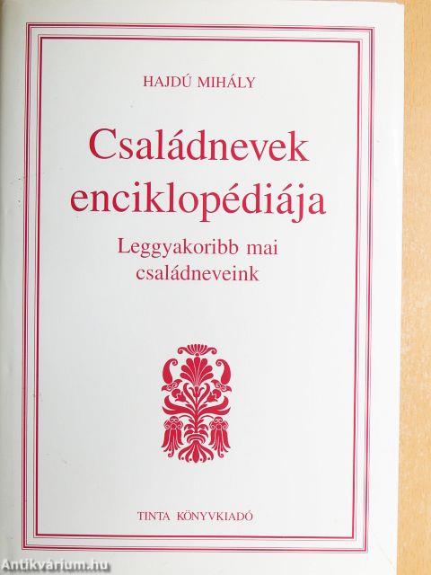 Családnevek enciklopédiája