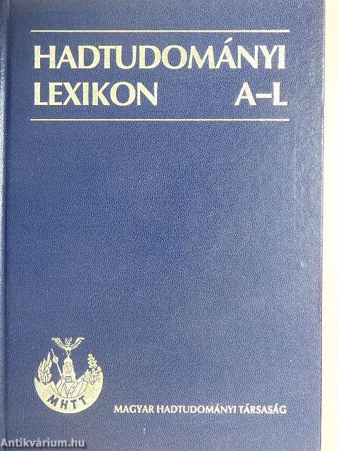 Hadtudományi lexikon I-II.