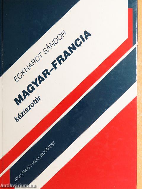 Magyar-francia kéziszótár