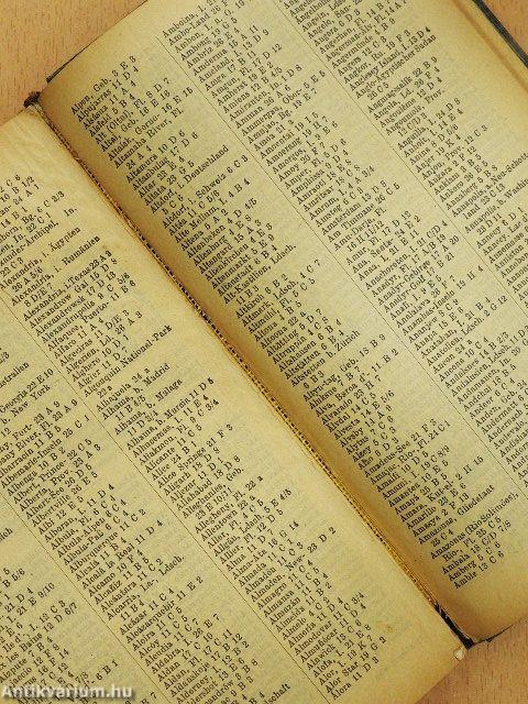 Taschenatlas der ganzen Welt