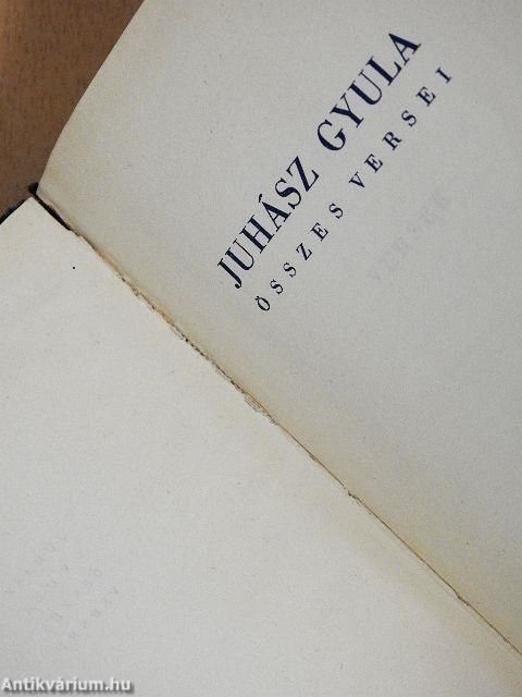 Juhász Gyula összes versei