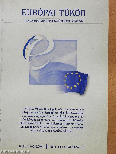 Európai Tükör 2004. július-augusztus