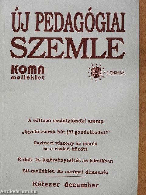Új Pedagógiai Szemle 2000. december