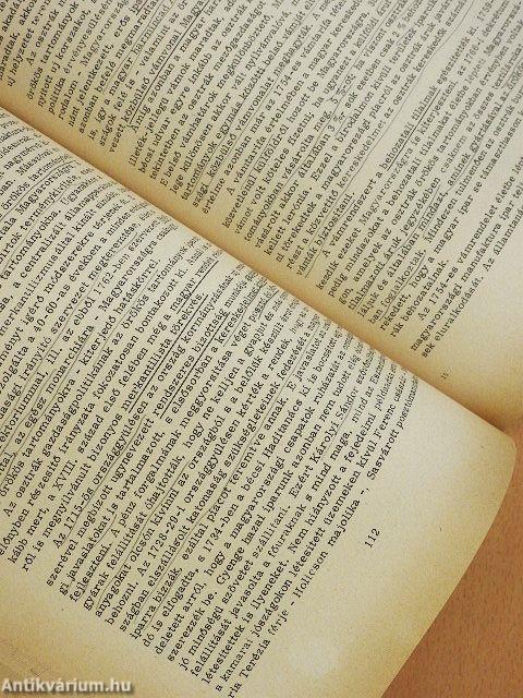 Magyar gazdaságtörténet 1848-ig