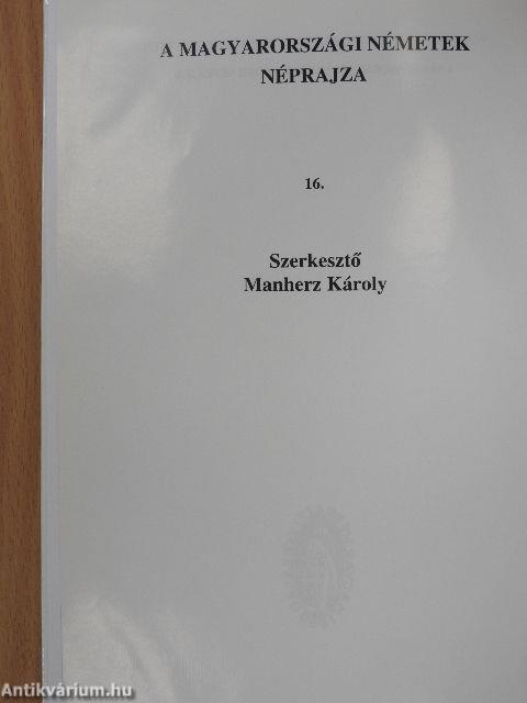 Beiträge zur Volkskunde der Ungarndeutschen 1999