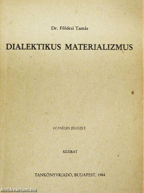 Dialektikus materializmus