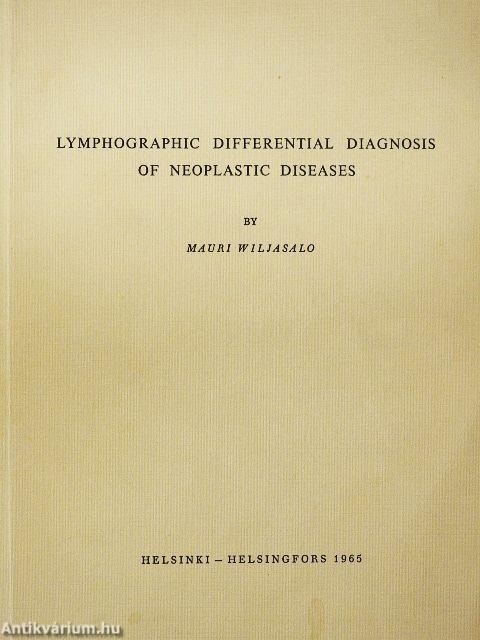 Lymphographic Differential Diagnosis of Neoplastic Diseases