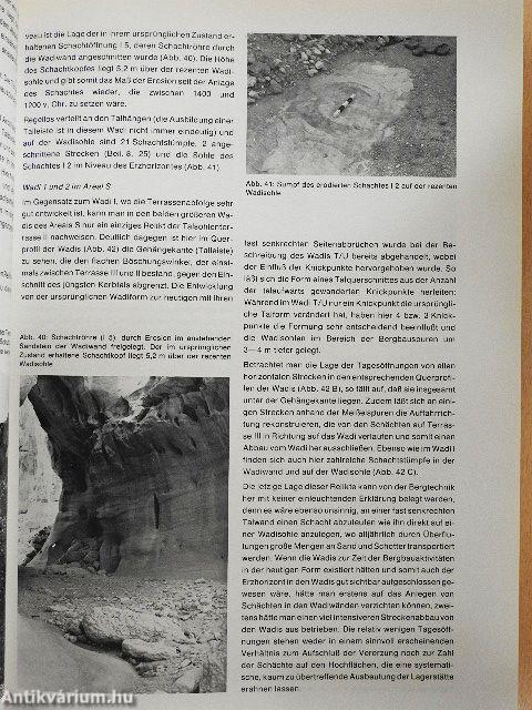 Antikes Kupfer im Timna-Tal